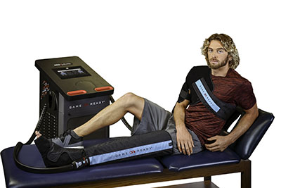 Game Ready®  Straight Knee Wrap* with ATX (one size fits all)