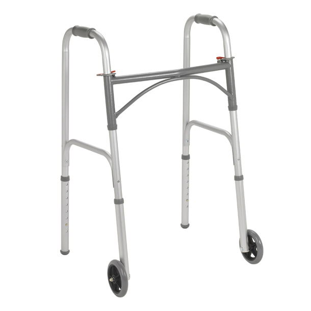 Drive Medical Two Button Junior Walker w/5" Wheels - Case of 4