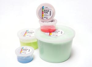 Physical Enterprise Rehab Putty, 4 oz, Blue, Firm