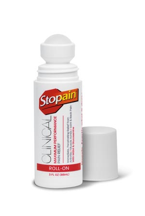 Stopain® Clinical Pain Releiving Gel - 3oz Roll-On