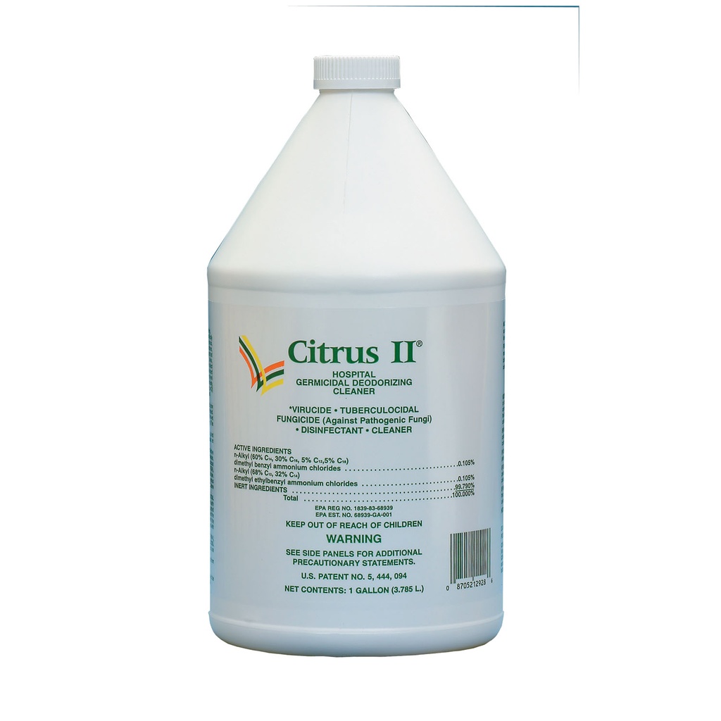 Citrus II Deodorizing Cleaner - 1 Gallon