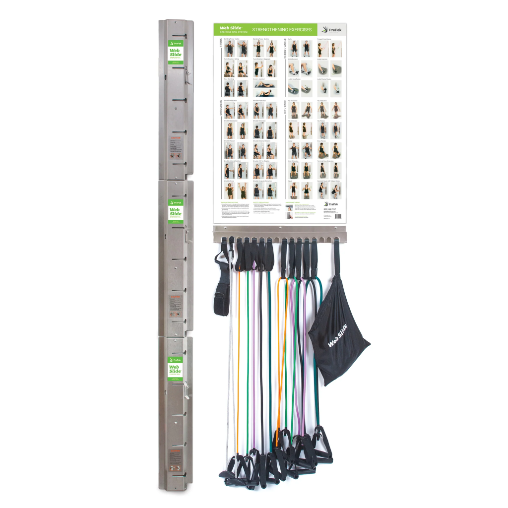 Web Slide Professional Exercise Rail System - Stainless