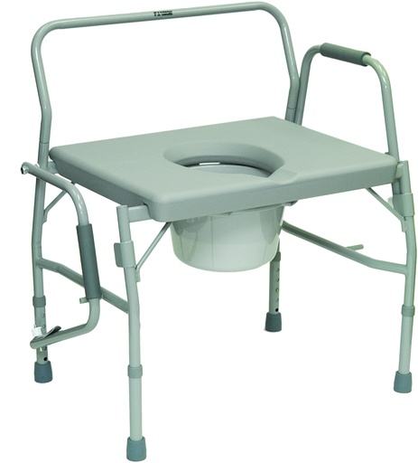 [CHBBSBDAC] ProBasics Bariatric Drop-Arm Commode