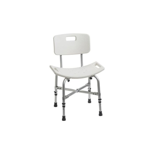 [DDH12021KD-1] Drive Medical Bariatric Heavy Duty Bath Bench with Backrest