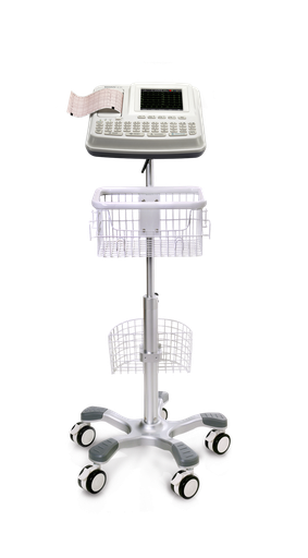 [MDPMT-207-PLATE] Mobile Trolley Cart for Edan EKGs