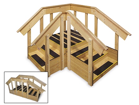 [HAU1580] Hausmann ADA Convertible Space-Saver Staircase