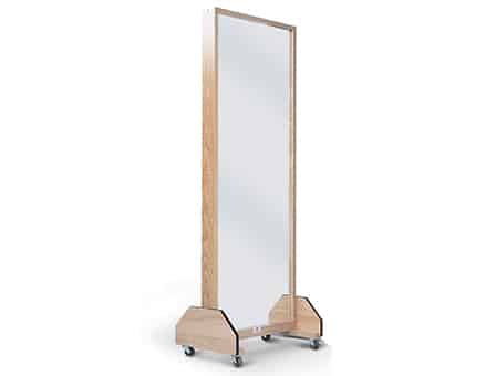 [HAU1671 ] Hausmann Portable Single Mirror