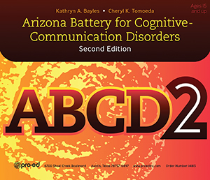 [PEI14815] ABCD-2: Arizona Battery for Cognitive-Communication Disorders, Second Edition-Complete Kit
