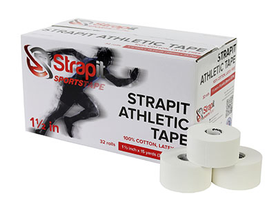 [FAB24-0191] Strapit Athletic Tape - 1.5" - Case of 32