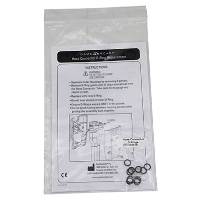 Game Ready® Hose Replacement O-Rings (Includes 10 O-Rings)
