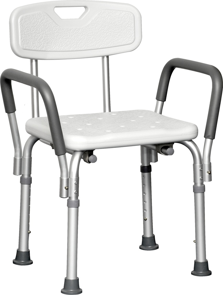 ProBasics Deluxe Shower Chair with Padded Arms - 4/Case