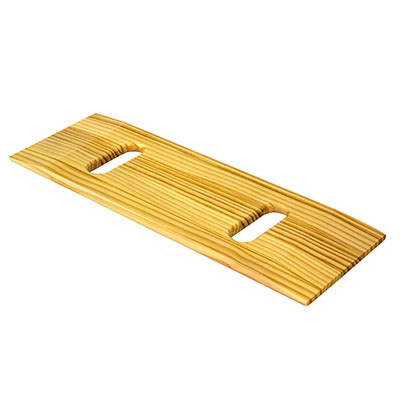 Transfer Board, Wood, 8" x 24", Two Handgrips