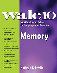 WALC 9 Verbal and Visual Reasoning - Workbook of Activities for Language and Cognition