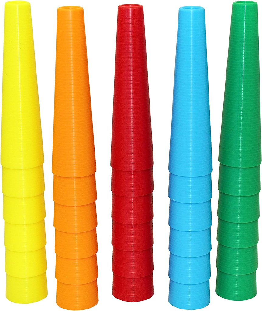 Plastic Stacking Cones - Small - Set Of 30