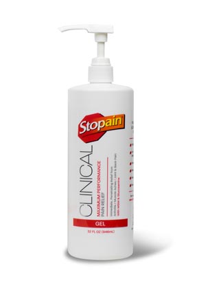 Stopain® Clinical Pain Relieving Gel - 32oz Pump