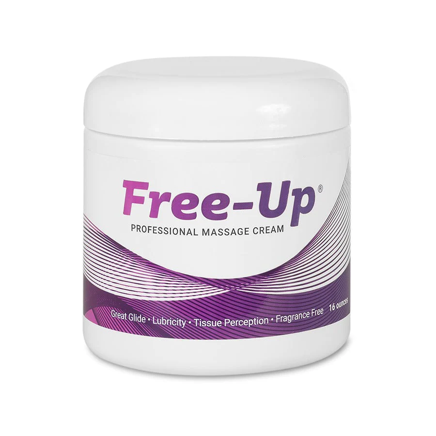 Free-Up® Massage Cream - 16 oz Jar - Unscented   (026342)