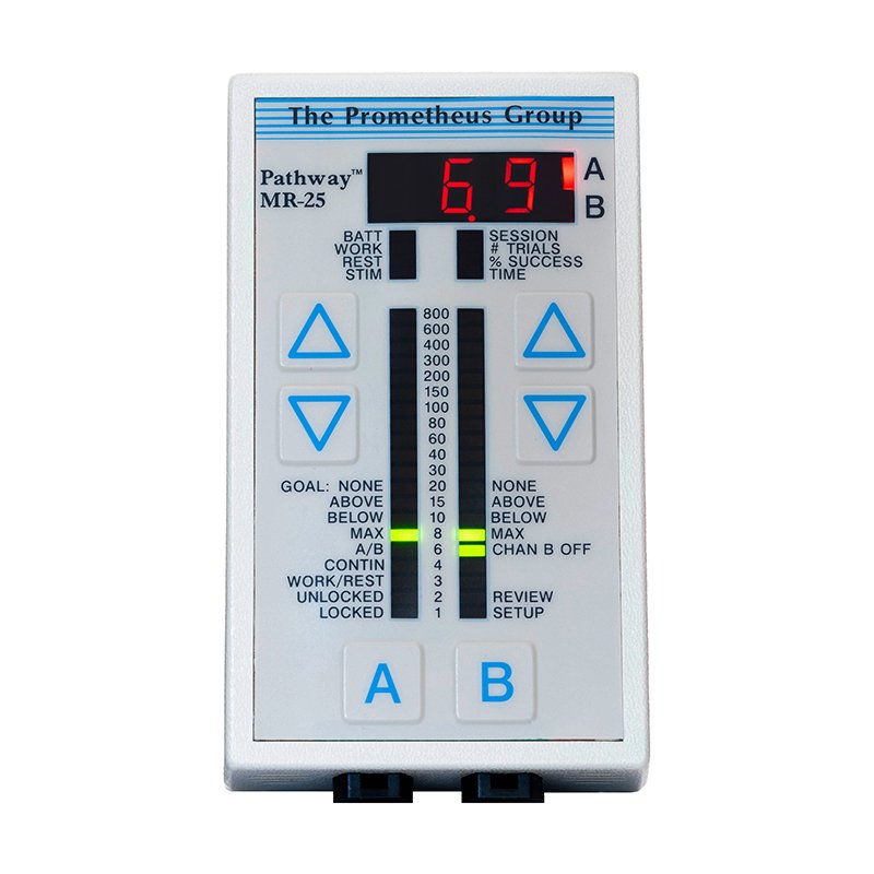 Pathway® MR-25 Dual Channel EMG System with Vivid Tri-Color LED Display (030040)