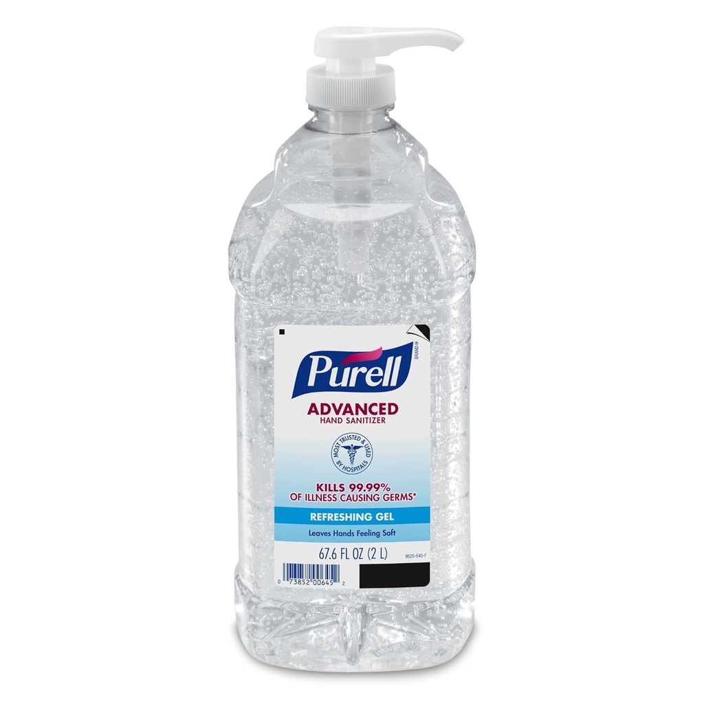 Purell® Advanced Instant Hand Sanitizer - 2ltr Pump