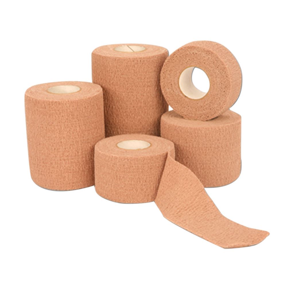 Coflex Non -Woven Cohesive Bandage 3" x 5yds - Tan - 24/Case