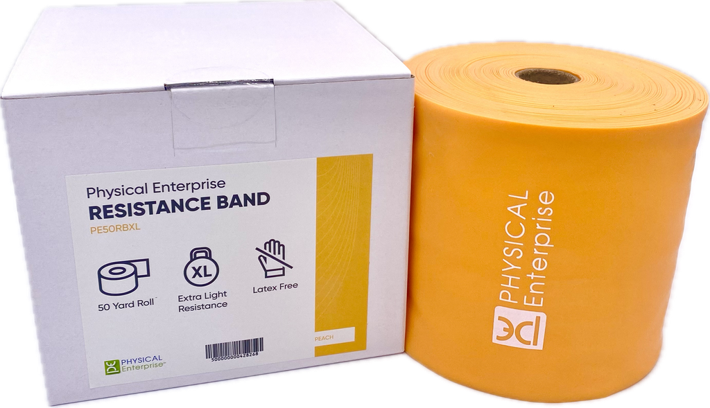Physical Enterprise™ Latex Free Exercise Bands - 50yds