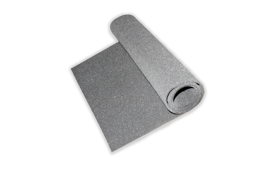 Gray Foam - ½" x 24" x 48" - 2 Pack