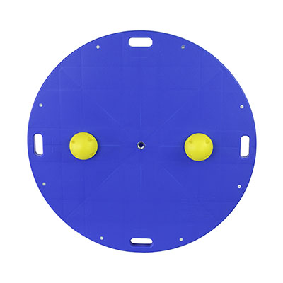 CanDo Balance Board, 20" Diameter Wobble/Rocker Board 