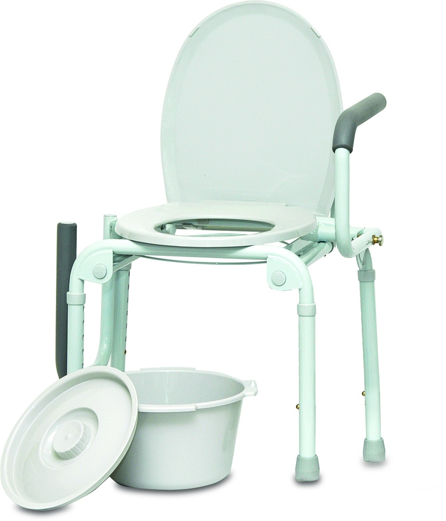 ProBasics Steel Drop-Arm Commode