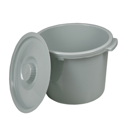 [CHBBTH-BUC] Commode Bucket with Handle and Lid - 12/Case