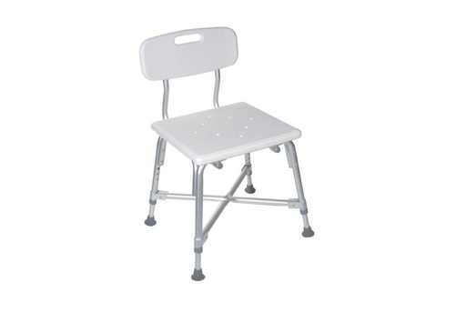 [DDH12029-2] Drive Medical Deluxe Bariatric Bath Bench with Cross Frame Brace - 2/Case
