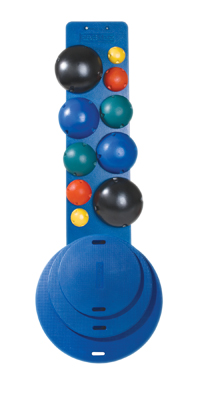 [FAB10-1904] Cando MVP 3 board circular set with 10 balls and rack