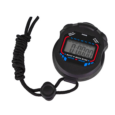 [FAB12-2100] 24 Hour Electronic Stop Watch/ Watch Combination (060140)