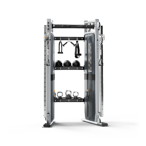 [MXFVS-VFT LS+VS-FTS30] Matrix Fitness Functional Trainer STD Stack with 30 (76 cm) Storage Rack. (093194)