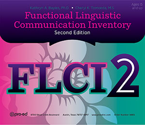 [PEI14860] FLCI-2: Functional Linguistic Communication Inventory-Second Edition-Complete Kit
