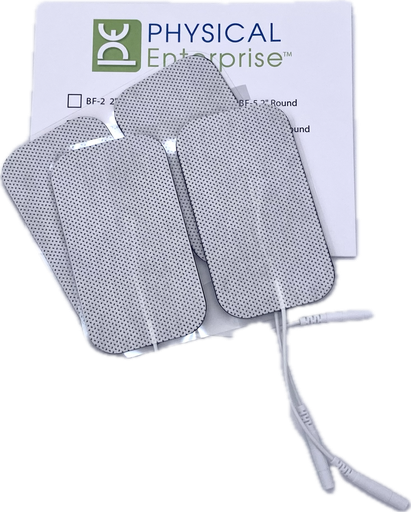 [PEBF-3BX] Physical Enterprise BioFlex Electrodes 2” x 4” - 4/Pack - 20pks/Box