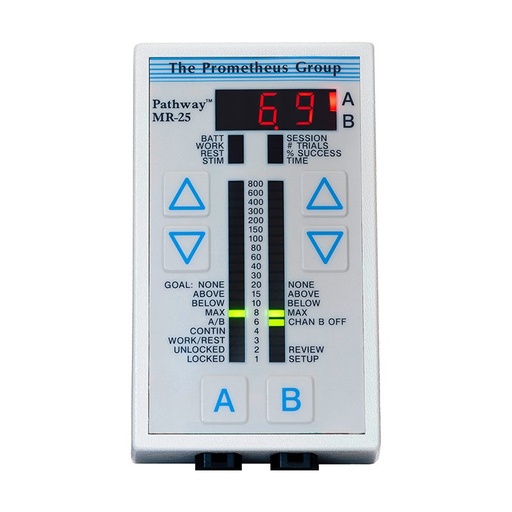 [TPG9725] Pathway® MR-25 Dual Channel EMG System with Vivid Tri-Color LED Display (030040)