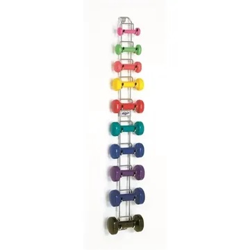 Stainless Steel Wall Mounted Dumbbell Rack