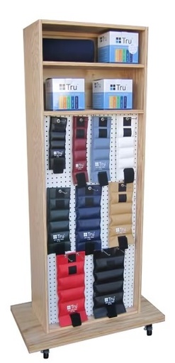 [PE587-001] Multi-Purpose Weight Rack w/Mirror - Natural Oak