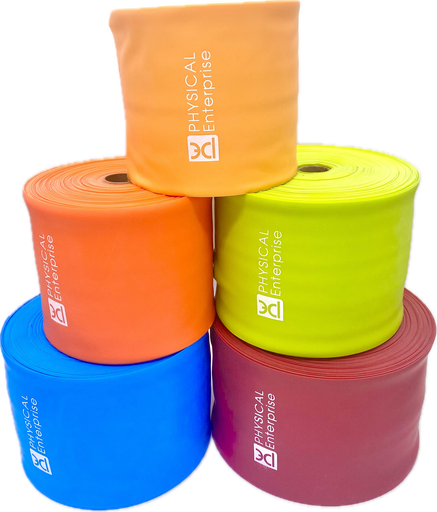 Physical Enterprise™ Latex Free Exercise Bands - 50yds