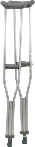 [CHBCRA] ProBasics Aluminum Underarm Crutches - Adult - Case of 8 Pairs