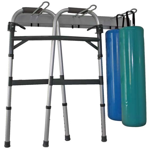 [IDLRR31]  Ideal Wall Mount Storage Rack - 3 Hooks